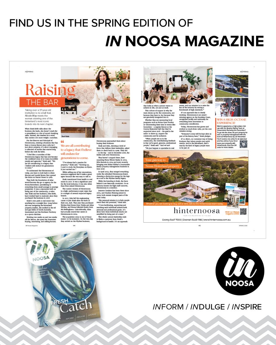 Raising the Bar at Hinternoosa