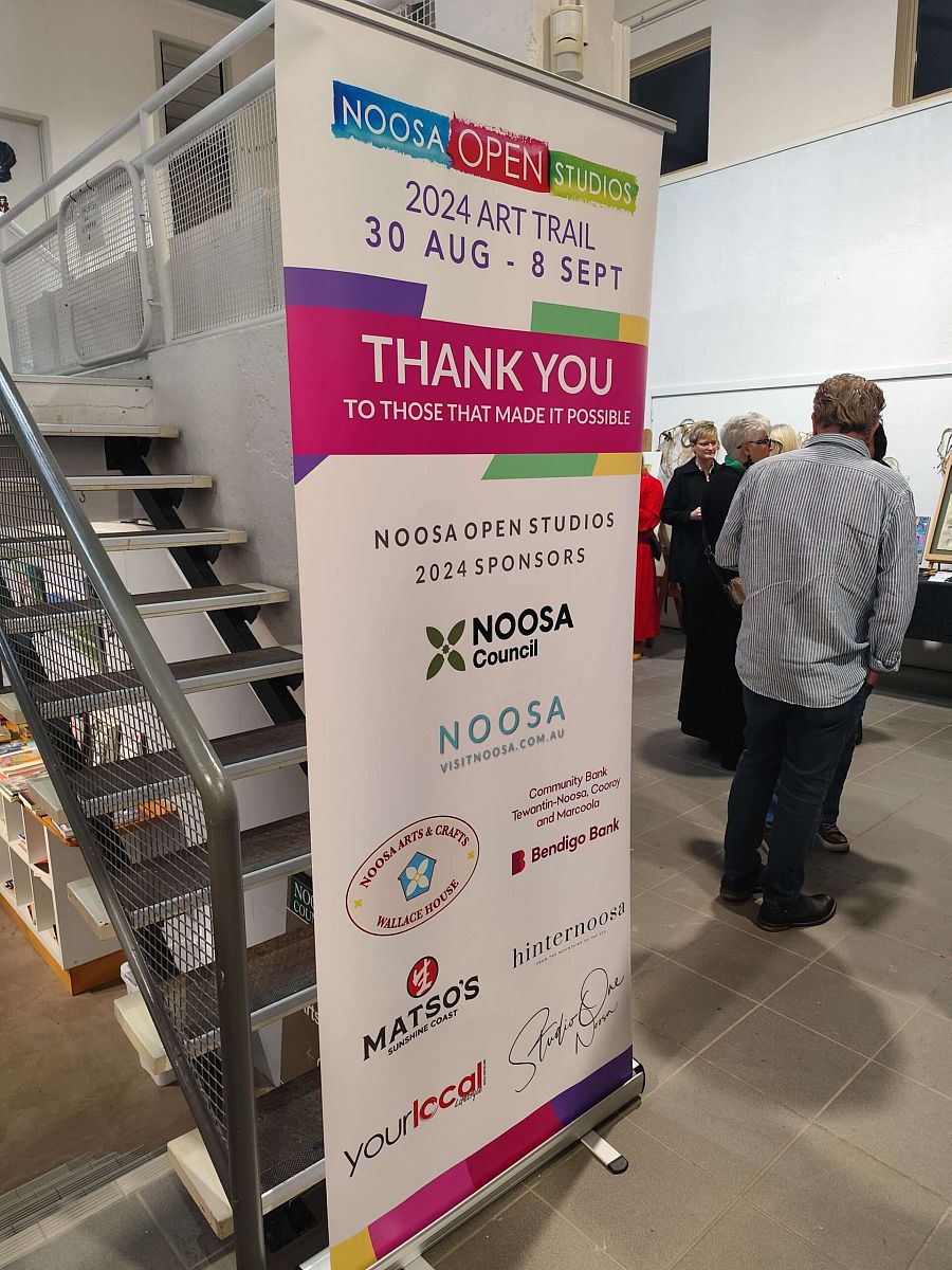 Noosa Open Studios Fundraiser Success