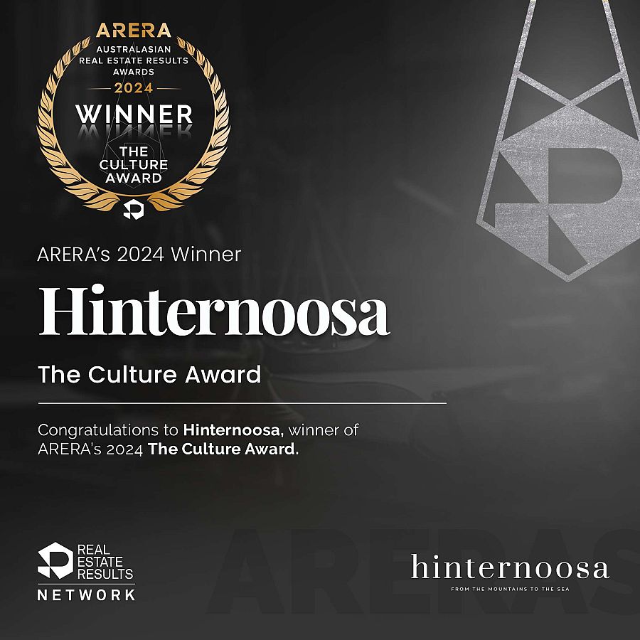 Hinternoosa Announced Winner of the 2024 Australasian Real Estate Result Awards