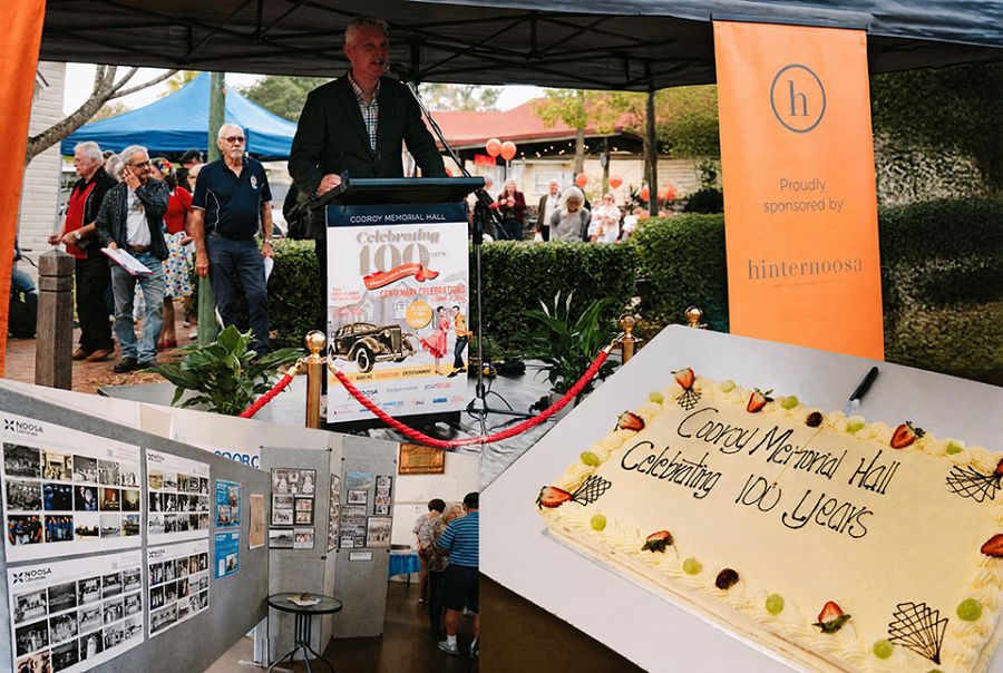 Hinternoosa Proudly Supports the Cooroy Memorial Hall Centenary Celebrations