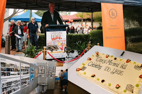 Hinternoosa Proudly Supports the Cooroy Memorial Hall Centenary Celebrations