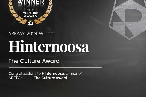 Hinternoosa Announced Winner of the 2024 Australasian Real Estate Result Awards