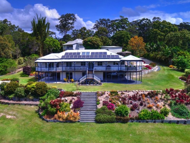 Luxurious Modern Queenslander on 15.8 Acres in Noosa Hinterland with Dual Living - A Perfect Rural Escape