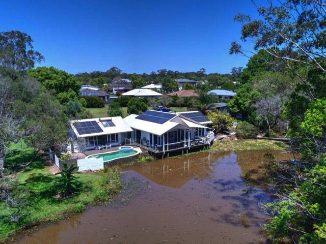 Unique 4-Bedroom Contemporary Home With Stunning Lake-Style Dam on 5 Acres in Cooroy's Heart