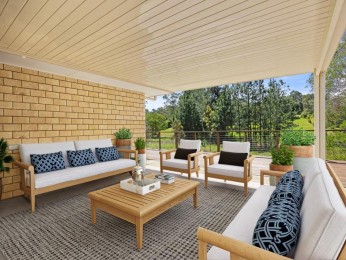 Easy Care Four Bedroom Brick Home with Parkside Tranquility