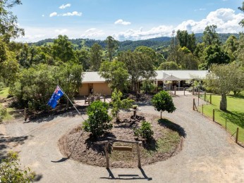 Perfect Country Style  Living: 4-Bedroom Home with Shed on 10 Acres in Noosa Hinterland